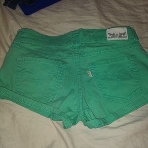 Levi's Green Shorts